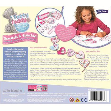 Me to You Bear Tatty Teddy Scratch and Sparkle Kit Extra Image 3